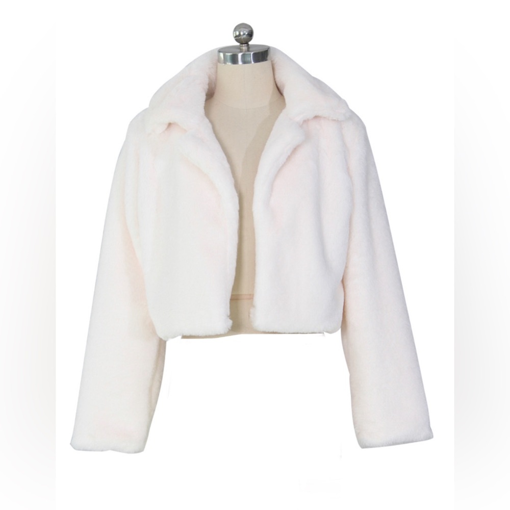 Faux Fur Waist Jacekt